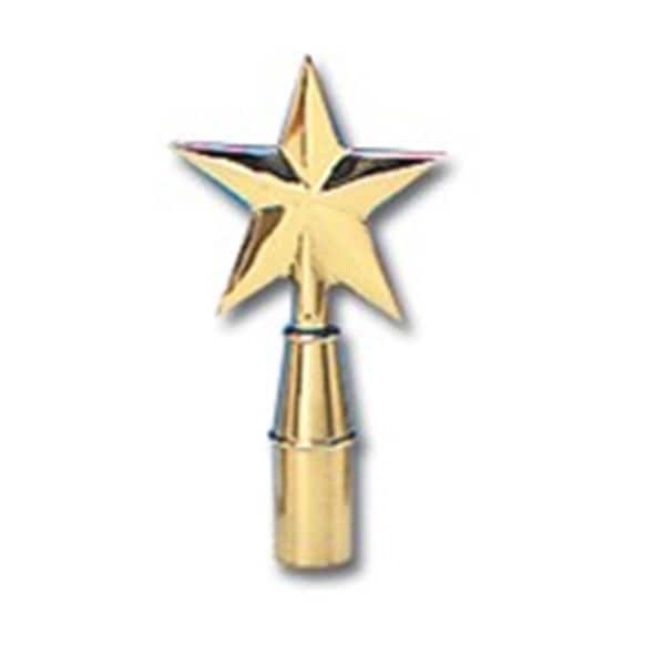Ss Collectibles 7in. Brass Guiding Star Ornament - Polished & Lacquered - 7in. Length SS2753400 - main